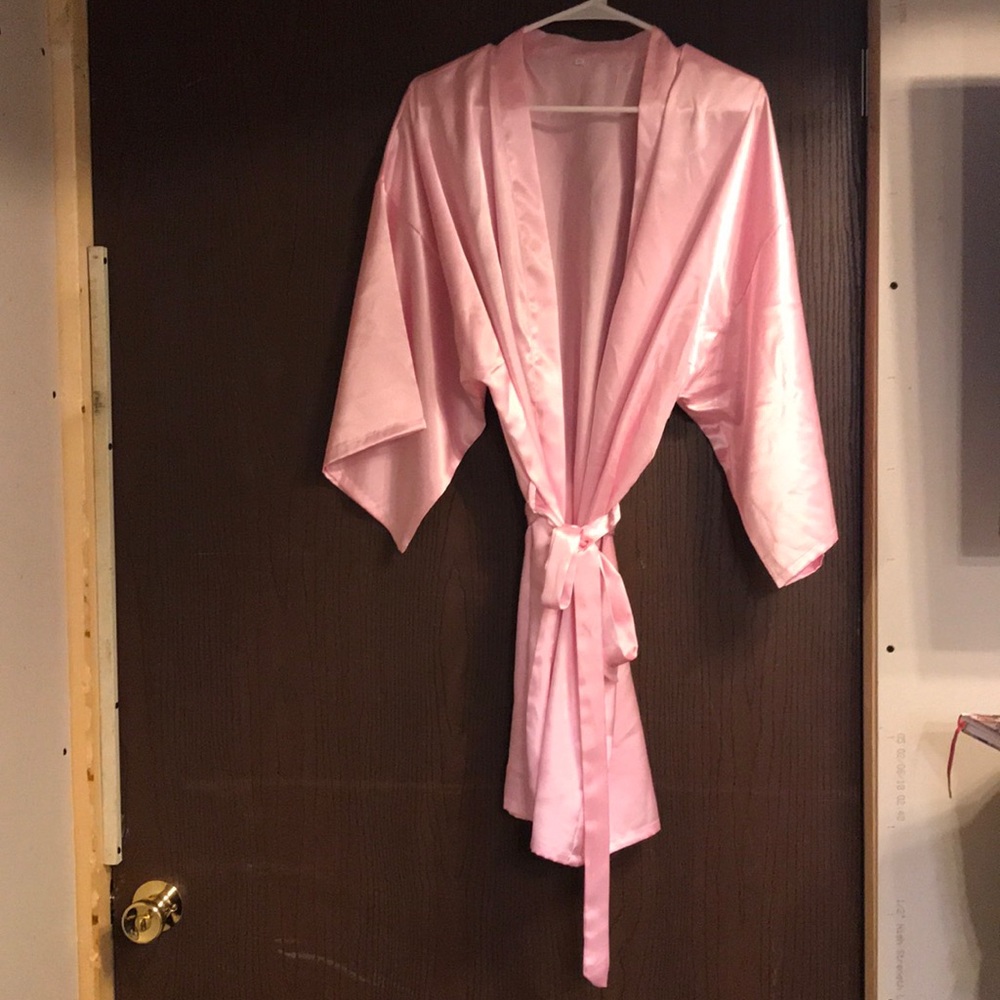 Silk robe